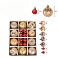 thumbnail image 2 of Adorno De Bolas Navideñas - Bolas Navideñas Irregulares Inastillables De 60 Mm / 30 Mm, 26 Piezas, 2 of 5