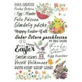 thumbnail image 5 of YAOMOBB Graffiti Stickers Bunny Letter Printing Easter Tattoo Sticker Creative DIY Holiday Decorations, 5 of 5
