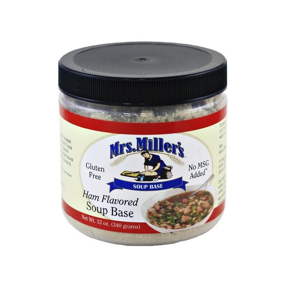 (Price/CS)Mrs. Miller' 428509 Ham Flavored Soup Base 6/12oz