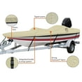thumbnail image 5 of Classic Accessories DryGuard™ Waterproof Boat Cover, Fits Boats 14' - 16' L x 90" W, Trailerable Boat Cover with Bow, Windshield and Stern Reinforcement Panels, Model B, 5 of 8