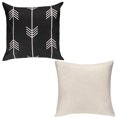 thumbnail image 4 of Decoración transpirable para el hogar, la oficina y el automóvil, sin relleno, estilo n.° 7, funda de almohada de lino natural, 4 of 8