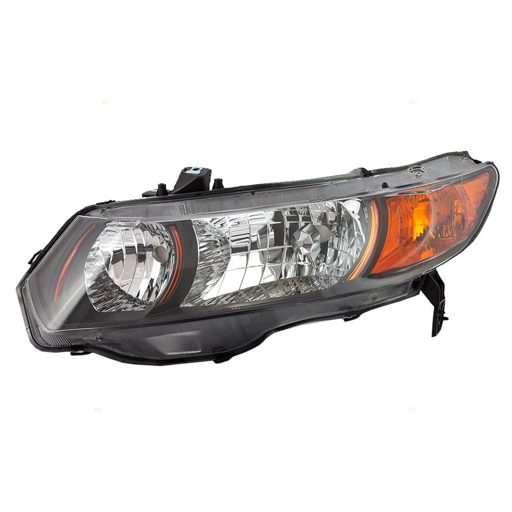 Drivers Headlight Headlamp Unit Replacement for Honda Civic 2.0L  33151SVBA01 HO2502133 - Walmart.com