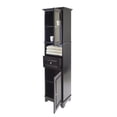 thumbnail image 3 of Home Square 2 Piece Tall Bathroom Cabinet Set in Black, 3 of 3