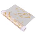 thumbnail image 2 of Shisuyan Table Runner Golden Polyester 1Pcs 197x11in, 2 of 8