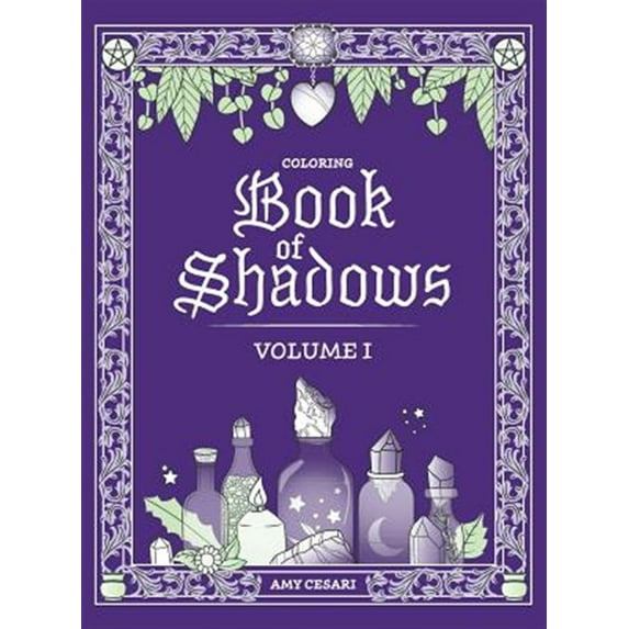 Pre-Owned Coloring Book of Shadows, (Hardcover)