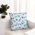 thumbnail image 6 of Fuzoiu Cool Giraffe Print Square Pillow Cover,Hidden Zipper Design,Luxury Square Pillow Case, Throw Pillow,Couch Cushion-22"x22", 6 of 7