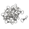 thumbnail image 4 of 40 piezas de cerraduras giratorias de metal con cordón giratorio para , dividido Baoblaze Llavero broche de langosta, 4 of 8
