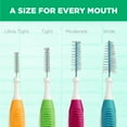 thumbnail image 4 of GUM Proxabrush Go-Betweens - Tight, Interdental Brushes, Soft Bristled Dental Picks, 10 Count (4pk), 4 of 7