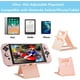 thumbnail image 5 of Estuche rosa para Nintendo Switch: paquete de accesorios rosa con funda protectora rígida, protector de pantalla de cristal, soporte ajustable y agarre para el pulgar., 5 of 5