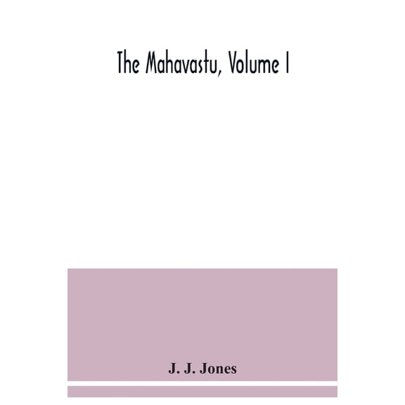 The Mahavastu, Volume I, (Paperback)