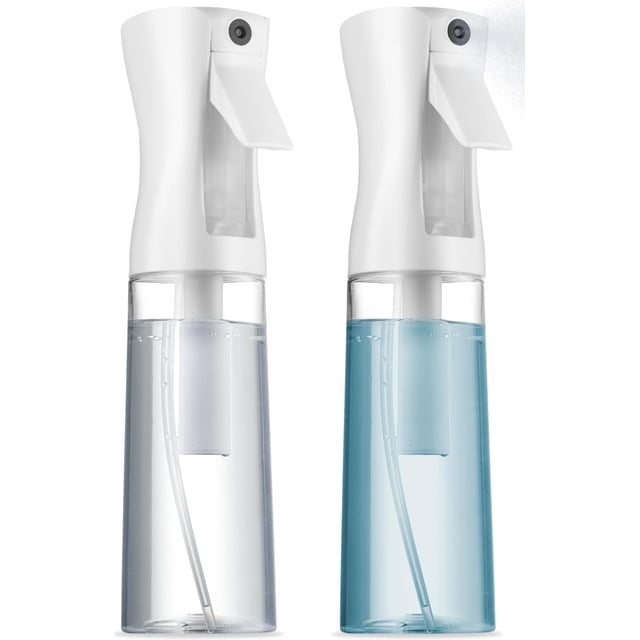 Botella de aerosol SUPER+, paquete de 2 unidades, 10 oz, nebulización continua