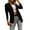 Black, variant on Vedolay Womens Jackets Women's Casual Long Sleeve Open Front Lapel Collar Blazer Jacket,White XL