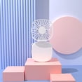 thumbnail image 4 of Fiogavroetic New Usb Handheld Fan- Reversible Base- Vertical Blowing- 3 Wind Speeds- Mini Desktop Rechargeable Brushless Folding Easy Storage Small Fan, 4 of 8
