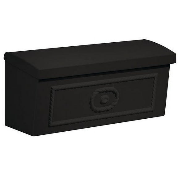 Salsbury Industries 4560BLK Townhouse Mailbox - Surface Mounted - Black