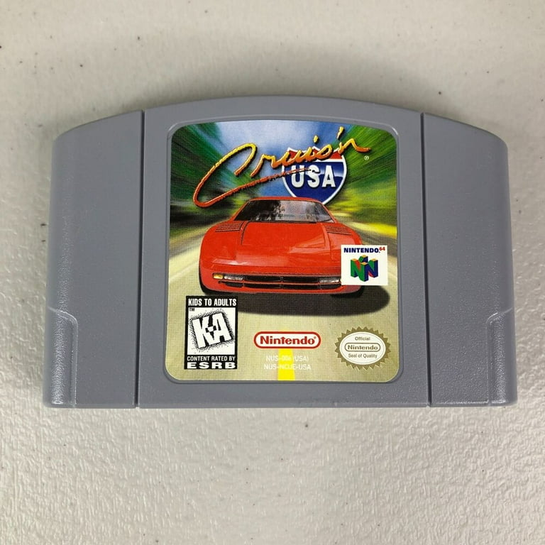 Cruis'n USA Nintendo 64 1996 N64 Game Pak Cartridge Only Tested