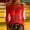 Red, variant on Red Off Shoulder Chiffon Blouse for Women Ruffle Puff Sleeve Loose Fit Summer Top S-XXXL,Size 3XL