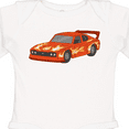 thumbnail image 4 of Inktastic Red Flames Race Car Boys or Girls Long Sleeve Baby Bodysuit, 4 of 5