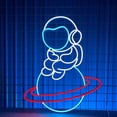 thumbnail image 5 of Handmadetneonsign Astronaut Neon Sign, Astronaut Lights Wall Art Decor, Kids Room, Childrenâ€˜s Day Wall Decor, 5 of 5