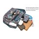 thumbnail image 4 of Bolso de hombro Pealwel Mujer múltiples bolsillos Ss-black&blue, 4 of 5