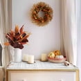 thumbnail image 2 of Table Runner 70 Inches Long, Fall Thanksgiving Pumpkin Hedgehog Leaf Coffee Wood Grain Cotton Linen Table Runners Non-Slip Durable Dresser Scarves for Table Party Dinner Holiday Home Decor, 1 Pack, 2 of 5
