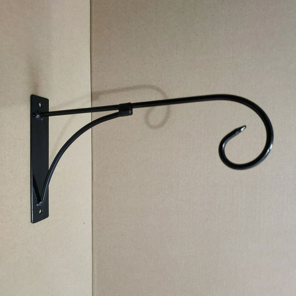 AURARMLET  1Pcs Black Metal Plant Hangers for Indoor Use and Outdoor Gardens