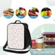 thumbnail image 4 of Fotbe Floral Lonchera Bolsa de Almuerzo para Hombres y Mujeres, Lonchera de Gran Capacidad, Bolsa de Almuerzo Reutilizable, Bolsa Térmica Aislante, 4 of 7