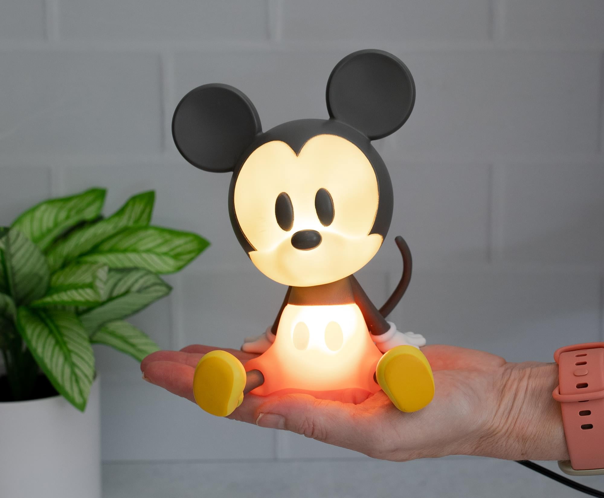 Disney Mickey Mouse Figural LED Night Lamp | 6 Inches Tall