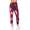 thumbnail image 4 of BSP Women's High Waist 7/8 Marble Legging With Pockets & Mesh Panel, 4 of 4