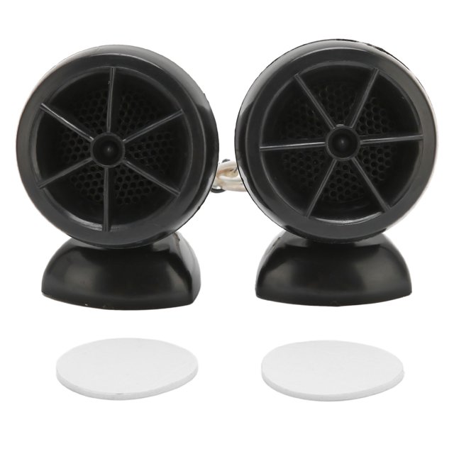 Oubit Car Speaker,2pcs Dome Tweeter 1200W Car Audio Tweeter Car Loudspeaker Ultra Responsive