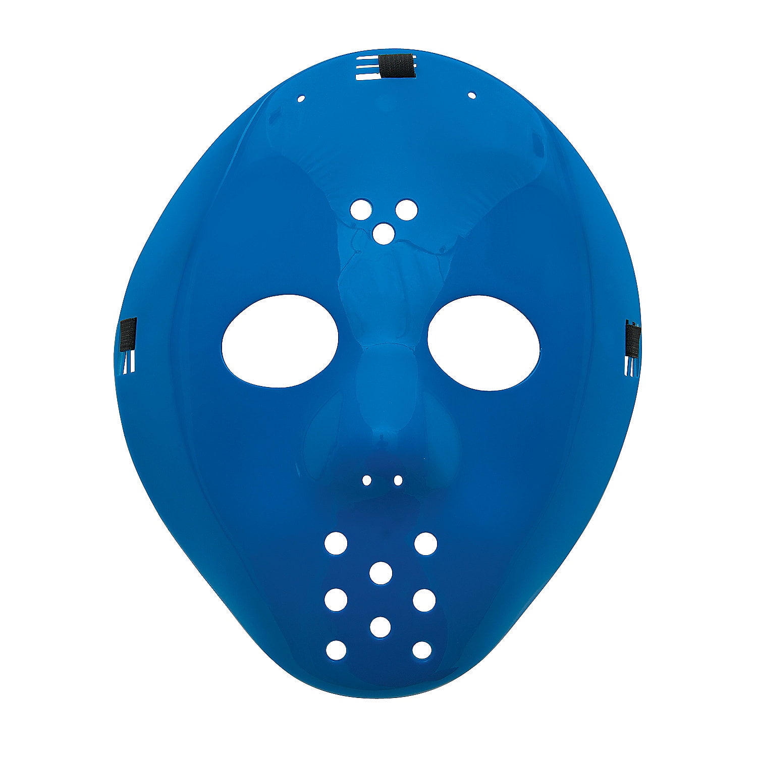 Plastic Hockey Mask Blue Party Wear 12 Pieces