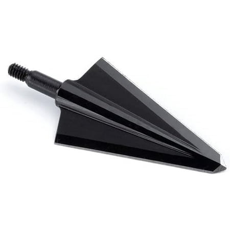 VPA 11/8 2 Blade 250 grain Double Bevel Broadhead Screw-In 1045 Carbon Tool Steel 50-52 Rockwell 3 Pack Made in the USA
