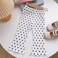 thumbnail image 2 of Siilsaa Cute Pants for Teen Girls Girls Sweatpants Casual Jogger Sweatpants with Pockets Drawstring for Girls White,5-6 Years, 2 of 4