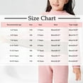 thumbnail image 3 of Cowsor Thermal Underwear Sets for Girls Fleece Lined Top & Bottom Long Johns Warm Winter Two Piece Outfits, 3 of 6