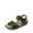 BLACK, variant on DREAM PAIRS Women's Comfortable Dressy Flats Sandals Open Toe One Band Casual Walking Sandals for Summer
