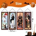 thumbnail image 2 of Pancartas Arosche Haunted Mansion para decoración de Halloween, 4 unidades, 2 of 7