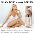 thumbnail image 3 of 3pcs Waxed Hair Removal Paper, Body Arm Underarm Leg Gentle Non-Irritating Quick Smooth Hair Removal Patch, 3 of 5