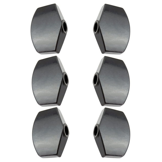 6 Piezas De Aleación De Zinc, Guitarra Eléctrica, Cvija De Afinación, , Botón Del Sintonizador, Tapa Grande shamjiam Botón de la clavija de afinación de la guitarra