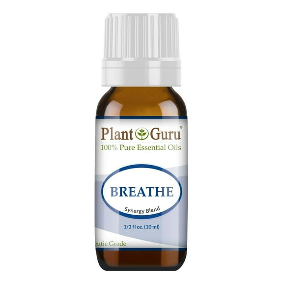 Breathe Essential Oil Blend 10 ml Respiratory 100% Pure Therapeutic Grade.