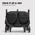 thumbnail image 4 of Baby Jogger City Tour 2 Double Stroller, Pitch Black, 4 of 7