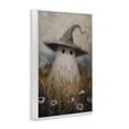thumbnail image 3 of Stupell Industries Cute Ghost In Field White Framed Giclee Art, design by Arlington Prints, 3 of 8