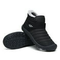 thumbnail image 2 of AUXDIQ Winter Boots Mens Womens Ankle Walking Boots Warm Fur Lined Booties Outdoor Snow Boots, 2 of 5