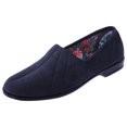 thumbnail image 2 of Sleepers Womens Audrey III Roll Top Velour Slippers, 2 of 2