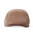 thumbnail image 3 of Gorra Gatsby Newsboy de gamuza plana para hombre, modelo Gatsby, modelo taxista, color marrón, 3 of 4