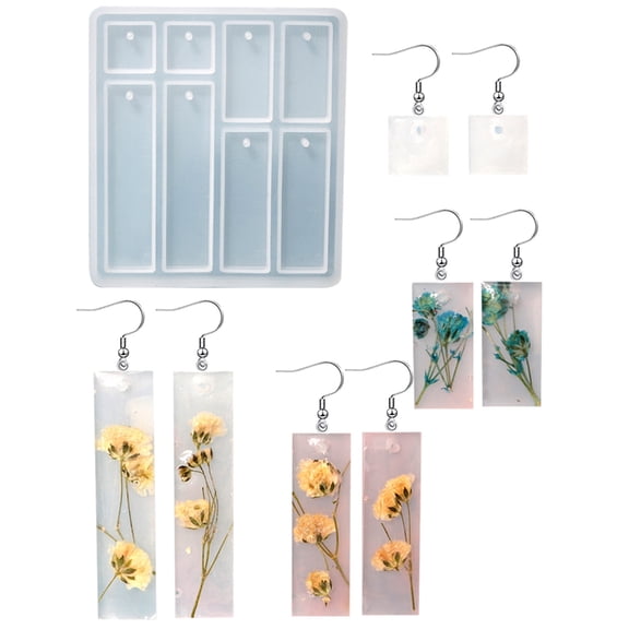 WINDLAND Jewelry Resin Casting Mold Fashion Pattern Necklace Pendant Earring Crystal