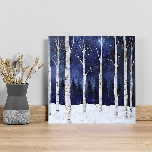 Wall Art Painting on Canvas, Canvas Art Home Prints Wall Art Framed Modern Artwork for Living Room Bedroom Wall Decor 16x16in