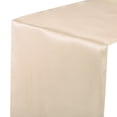 thumbnail image 1 of Unique Bargains 6 Pack Satin Table Runner, 12'x108' Smooth Silk Table Runner, Champagne, 1 of 7