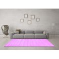 thumbnail image 3 of Ahgly Company Indoor Rectangle Solid Purple Modern Area Rugs, 8' x 10', 3 of 4