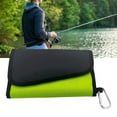 thumbnail image 2 of Fishing Lure Storage Wallet Fishing Tackle Bag with Carabiner Fishing Tackle 6 Pocket Baits Case Artificial Baits Bag, 2 of 9