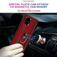 thumbnail image 3 of Samsung Galaxy A51 5G Case, STARSHOP Drop Protection Ring Kickstand Cover- Red, 3 of 6