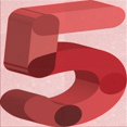thumbnail image 1 of Ahgly Company Machine Washable Indoor Square Transitional Light Coral Pink Area Rugs, 4' Square, 1 of 7